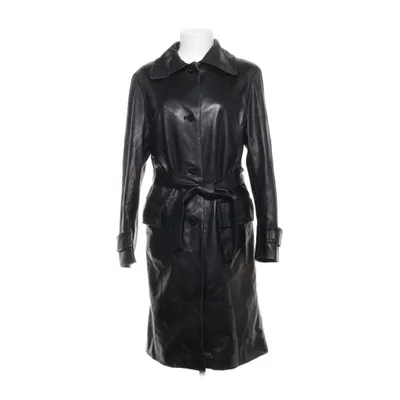 Läderkappa (Svart) från Carla Buti