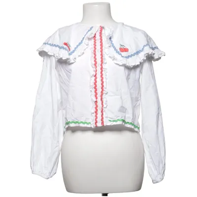 Blouse (Wit, Meerkleurig) van Neon Rose Katoen