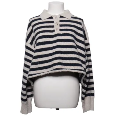 Pull-over (Beige, Noir) de Bershka Polyester, Laine