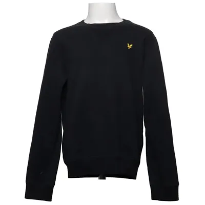 Sweatshirt (Zwart) van Lyle & Scott Junior Katoen, Polyester