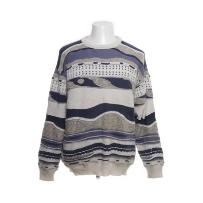Sweater (Hvid, Blå, Flerfarvet) Akryl, Bomuld