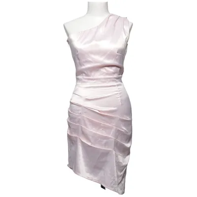 Cocktail dress (Pink) from Mayaadi Cotton, Elastane, Polyester