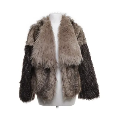 Vinterjakke (Brun) fra Zara Basic Akryl, Polyester