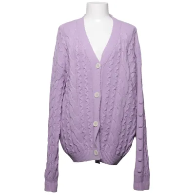 Strickjacke (Lila) von Unfollowed x About You Acryl, Elasthan, Polybutylen