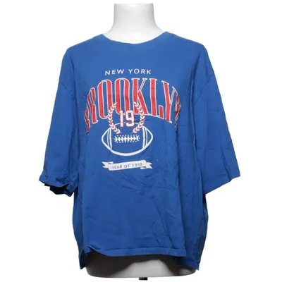 T-shirt (Blauw) van Divided by H&M Katoen