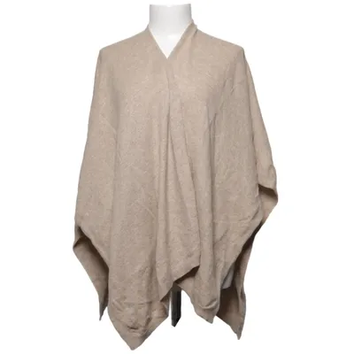 Poncho (Beige) van Åhléns Kasjmier, Wol