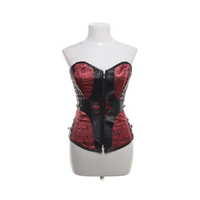 Corset (Red, Black) Elastane, Polyester