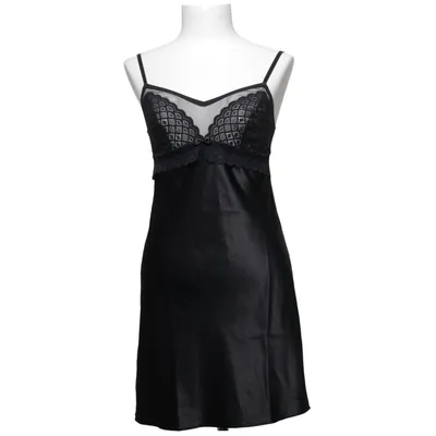 Déshabillé (Noir) de Darjeeling Élasthane, Polyamide, Polyester