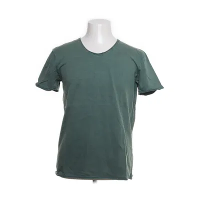 T-shirt (Turquoise) van Moshiki Katoen