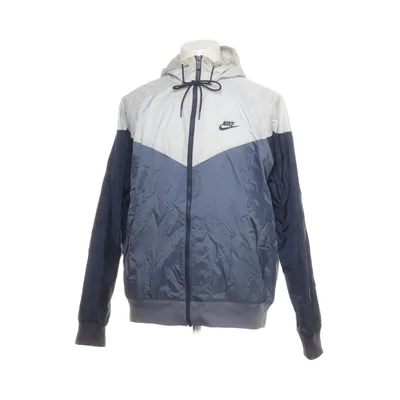 Træningsjakke (Blå, Grå) fra Nike Polyamid, Polyester