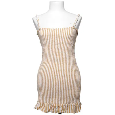 Jurk (Geel, Wit) van Bershka