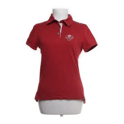 Poloshirt (Rood) van Decathlon Elastaan, Katoen