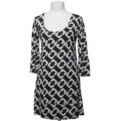 Klänning (Svart, Vit) från Diane von Furstenberg Vintage Silke
