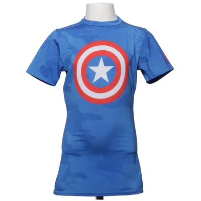 T-shirt (Blå, Röd, Vit) från Under Armour x Marvel Elastan, Polyester