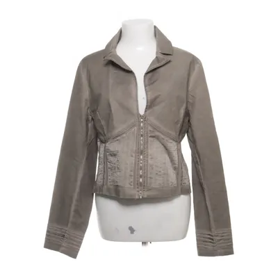 Jacket (Gray) from Transfer Cotton, Elastane, Silk