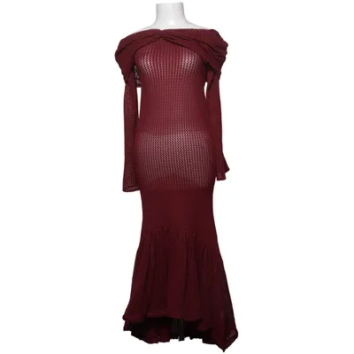Maxi jurk (Rood) van Miss Circle Elastaan, Polyester