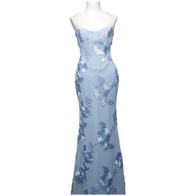 Avondjurk (Blauw) van Babyboo Elastaan, Polyester