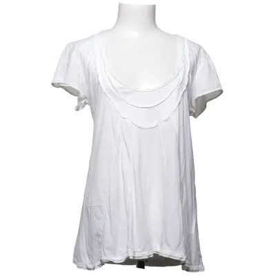 T-shirt (Blanc) de Hunkydory Essentials Coton