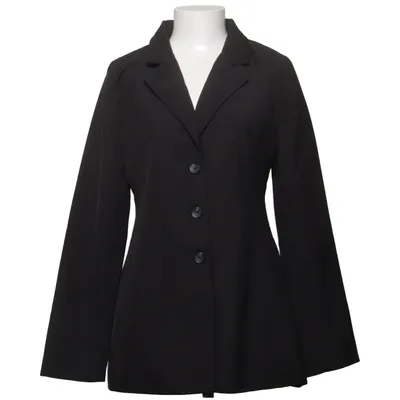 Blazer (Gray) from Voir Voir Elastane, Polyester, Viscose