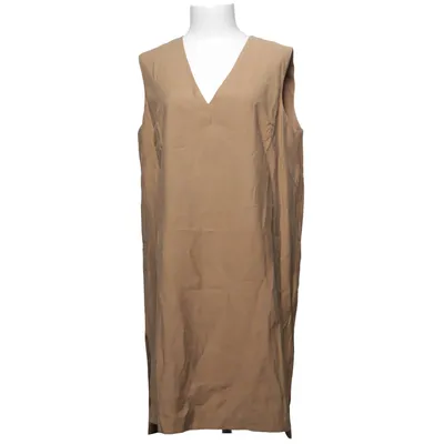 Dress (Beige) from Lindex Cotton, Polyester, Viscose