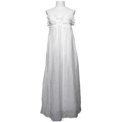 Jurk (Wit) van Zara Katoen, Polyester