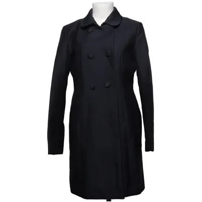 Coat (Blue) from H&M Cotton, Polyester