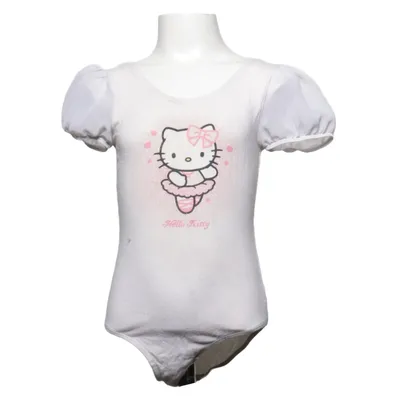 Body (Weiß) von H&M x Hello Kitty Baumwolle, Elasthan