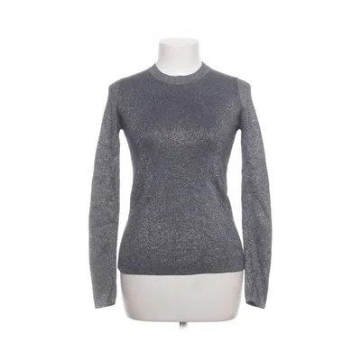 Sweater (Blue, Silver) from Apart Metallic fiber, Polyester, Viscose