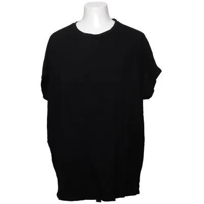 T-shirt (Zwart) van Pull & Bear Katoen, Elastaan, Viscose