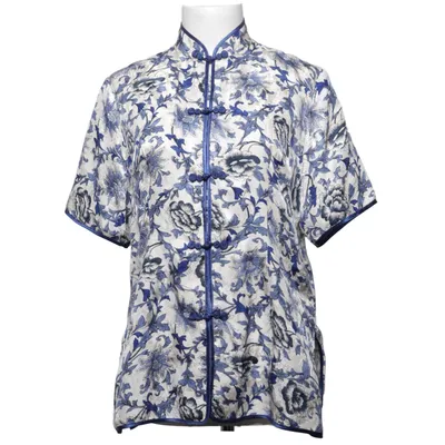 Cheongsam (Blauw, Wit) van Golf & Golf