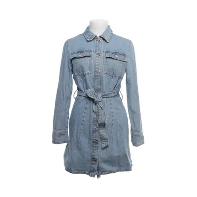 Denim jurk (Blauw) van Zara Katoen
