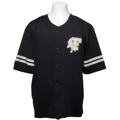 Baseball T-shirt (Black) from Dan Fox Apparel Elastane, Recycled polyester