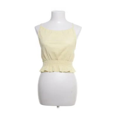 Crop Top (Gelb) von Gina Tricot Polyester, Elasthan