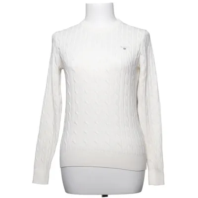 Sweater (White) from GANT Cotton, Elastane, Polyamide