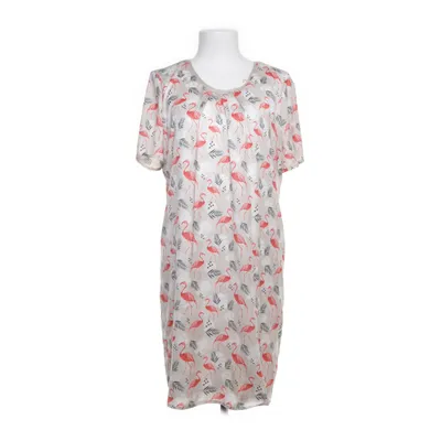 Kjole (Beige, Flerfarvet) fra Just White Viscose, Polyester