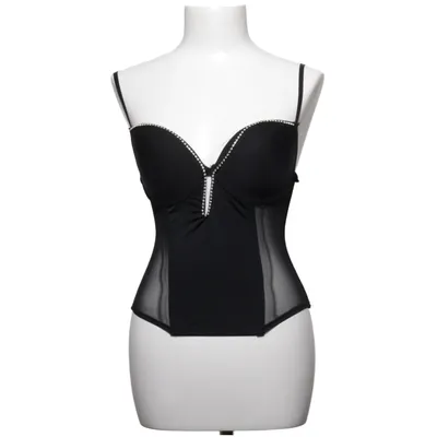 Bustier (Zwart) van Okay Elastaan, Polyamide