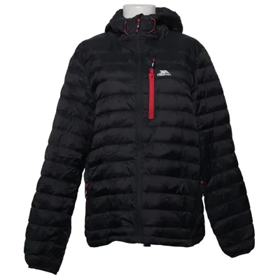 Donsjack (Zwart, Rood) van Trespass Dons, Veer, Polyamide