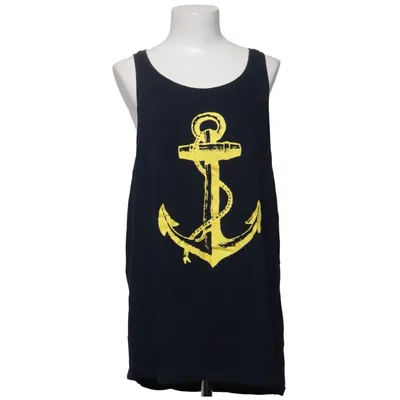 Tank Top (Blue, Yellow) from Rock Paper Scissors Cotton