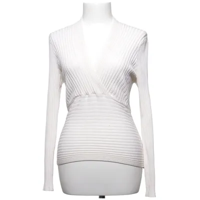 Blouse portefeuille (Beige) de J&W Élasthane, Polyamide, Soie