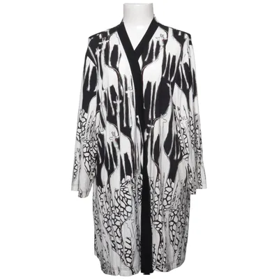 Cardigan (Black, White) from Sempre Priu Elastane, Viscose