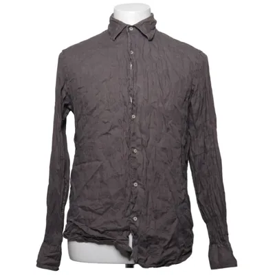 Shirt (Gray) from Massimo Dutti Linen