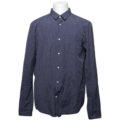 Chemise (Bleu, Gris) de Pier One Coton, Polyester