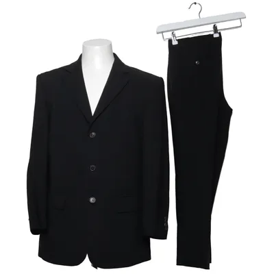 Suit (Black) from Reda Acetate, Viscose, Wool