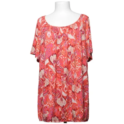 Top (Red, Pink, Multicolored) from Yesta Elastane, Viscose