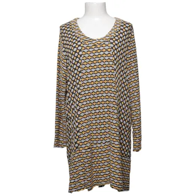 Kjole (Grå, Gul, Sort) fra Pont Neuf Polyester, Viscose