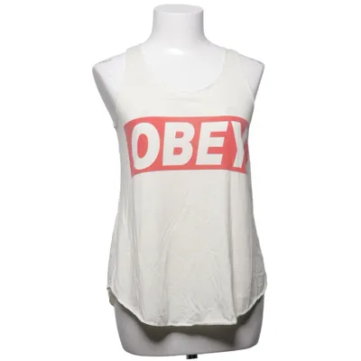 Débardeur (Blanc, Rouge) de Obey Coton, Polyester