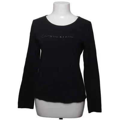 Langærmet t-shirt (Sort) fra Calvin Klein Sleepwear Bomuld, Elastan