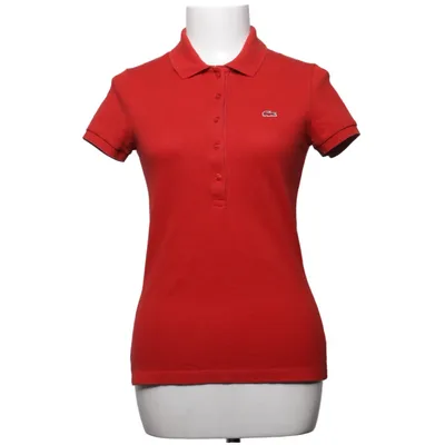Poloshirt (Rood) van Lacoste Katoen, Elastaan