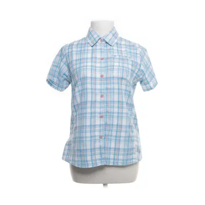 Kortärmad skjorta (Blå, Vit) från Regatta Polyester, Viskos