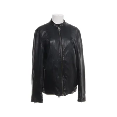 Läderjacka (Svart) från Samsøe & Samsøe Skinn, Polyester